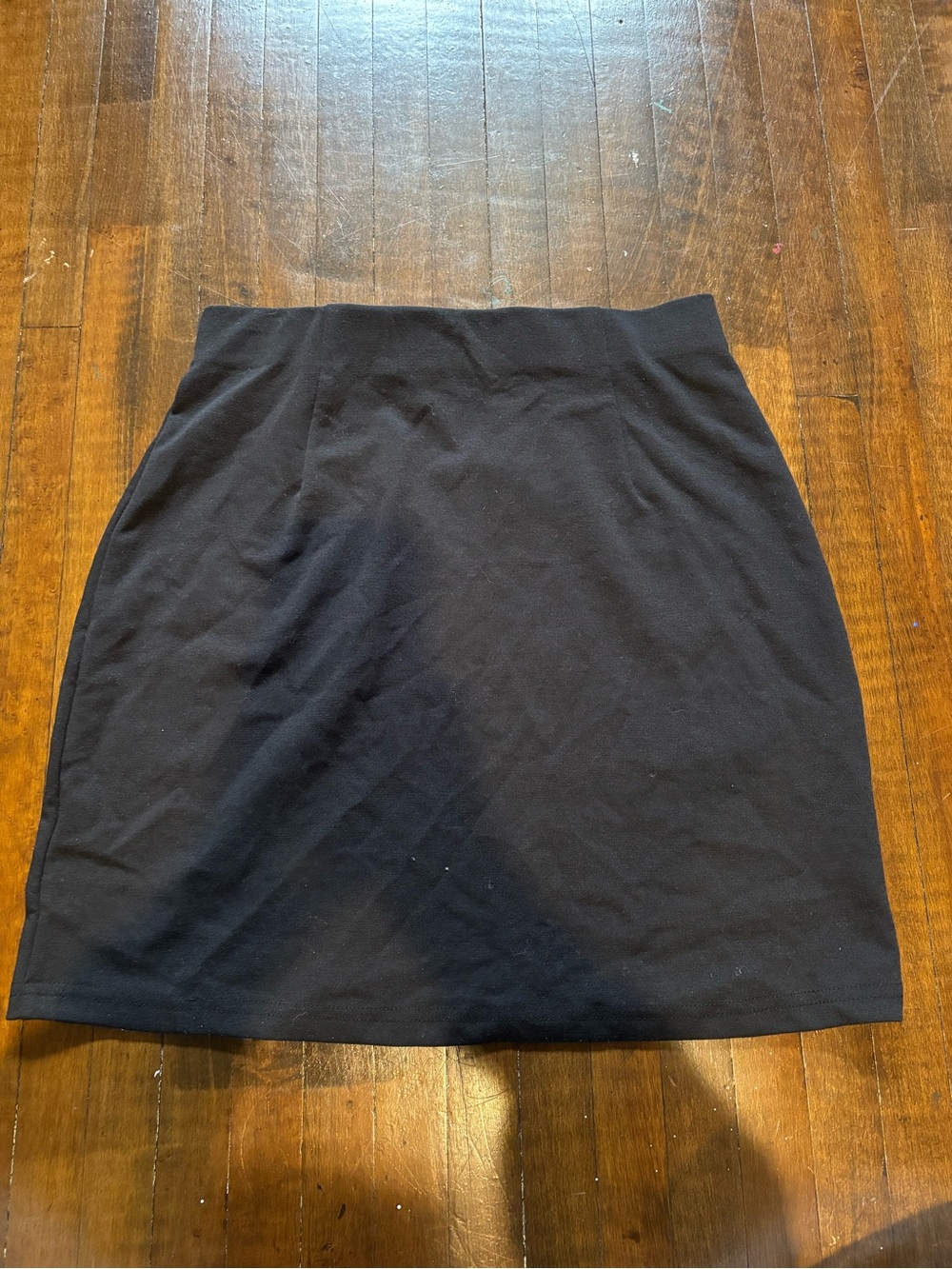 Ardene Black Stretch Mini Skirt - Picture 2 of 3
